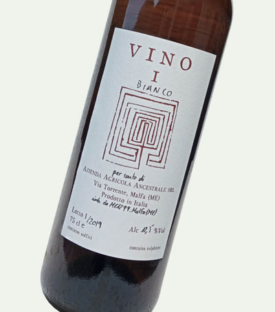 Ancestrale - Vino I Bianco Naturale, Malvasia, Sicilia, Salina IGP