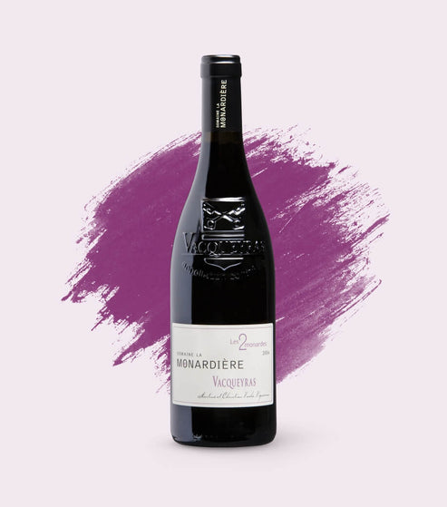 Domaine La Monardière - Les 2 Monardes 2020 Bio, Vallée du Rhône, AOP Vacqueyras, Biowein